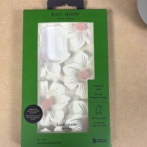 Kate Spade Floral Protective Case for Samsung Galaxy S24